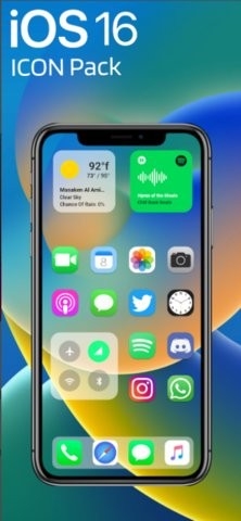 安卓仿ios16主题中文版下载-安卓仿ios16主题全套免费下载v10.5.2