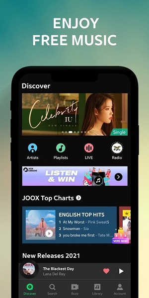joox泰国版安卓app下载安装-joox泰国版安卓手机版下载 5.6.5