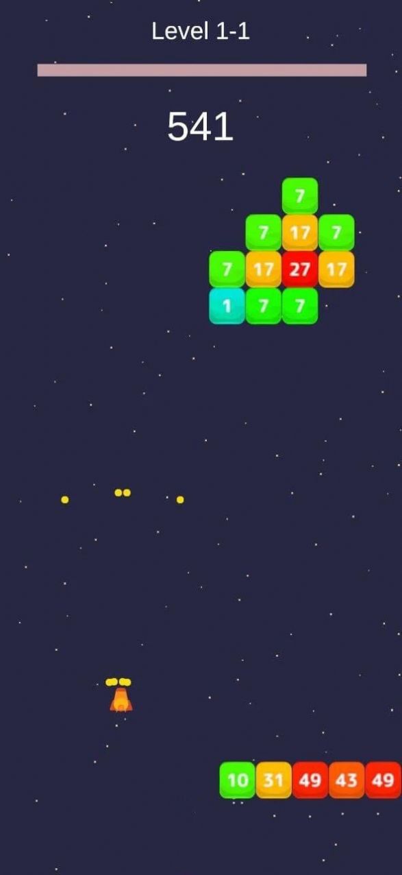 太空数字砖块射击最新手游下载-太空数字砖块射击安卓游戏下载 0.2