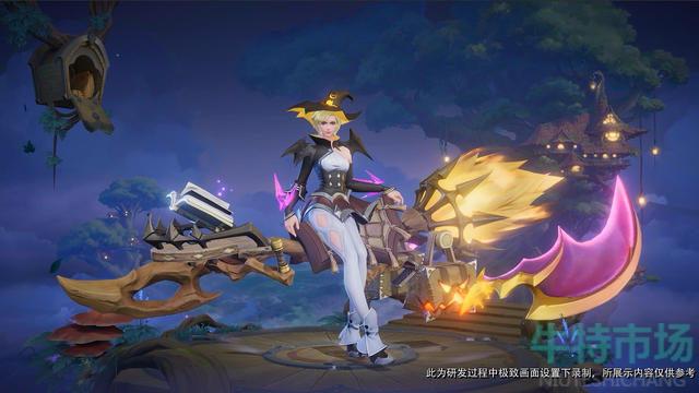 《王者荣耀》戈娅驭风魔法新皮肤技能特效