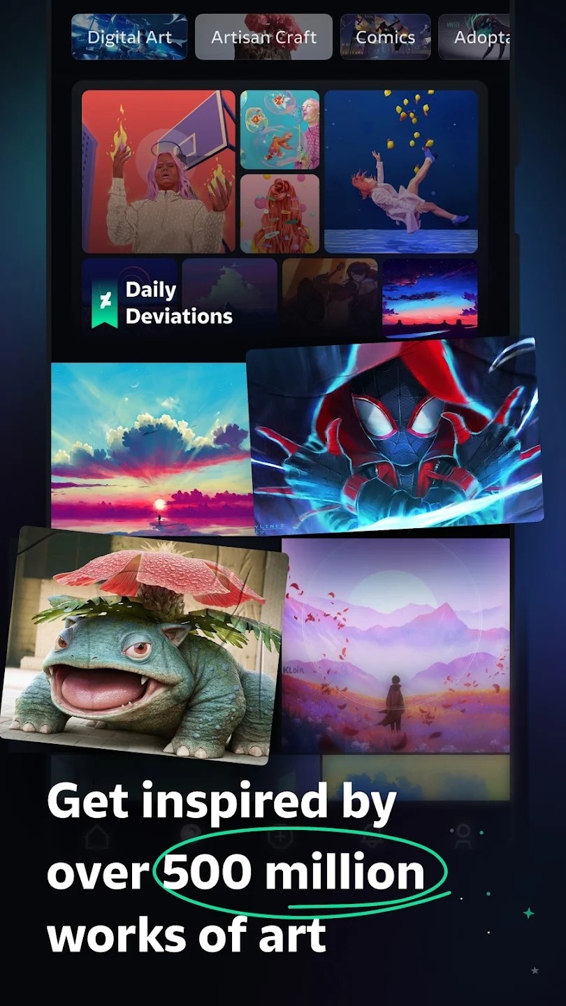 deviantart免注册官方版下载-deviantart免注册app下载安装 2.3.3