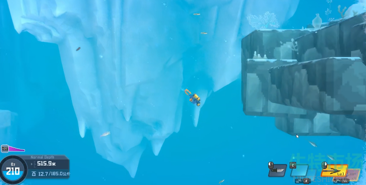 《潜水员戴夫》第三个控制室开关位置