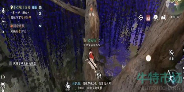 《逆水寒手游》同命连枝奇遇攻略