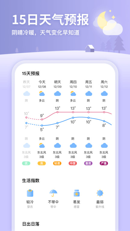 完美天气app下载官方版-完美天气app下载 1.0.0