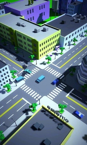 撞车路口v3.16-块状僵尸大逃亡是一款具有丰富玩法的休闲益智类游戏
