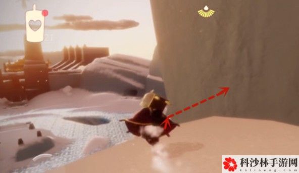 光遇3.16任务滑冰场冥想在什么地方？3月16日收集蓝色光芒位置介绍[多图]图片2