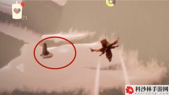 光遇3.16任务滑冰场冥想在什么地方？3月16日收集蓝色光芒位置介绍[多图]图片5