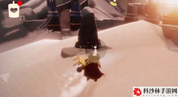 光遇3.16任务滑冰场冥想在什么地方？3月16日收集蓝色光芒位置介绍[多图]图片6