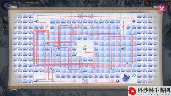 阴阳师松月樱林成就路线图，松月樱林35步通关攻略[多图]图片2