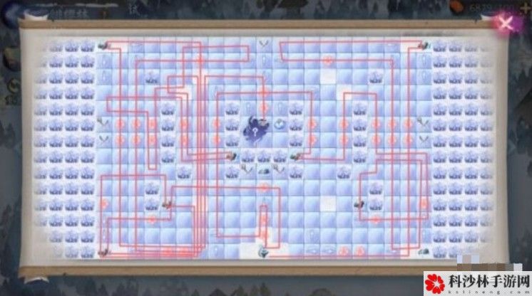 阴阳师寒绯樱林怎么才能快速的通关？寒绯樱林通关路线技巧攻略[多图]图片2