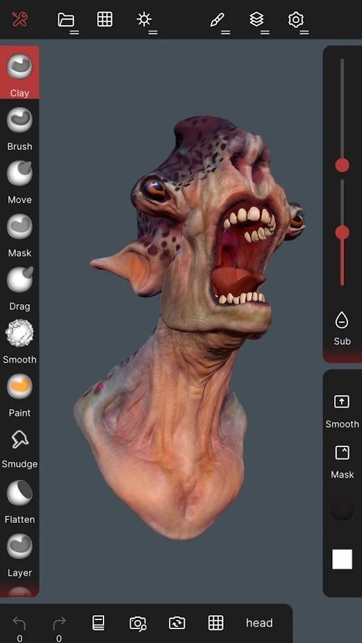 NomadSculpt(3d雕刻建模)app免费下载-NomadSculpt中文手机版下载v1.65