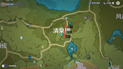 原神慕风蘑菇在哪里找？慕风蘑菇刷新位置一览[多图]图片6