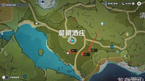 原神慕风蘑菇在哪里找？慕风蘑菇刷新位置一览[多图]图片9