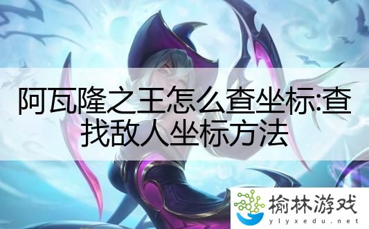 阿瓦隆之王怎么查坐标:查找敌人坐标方法