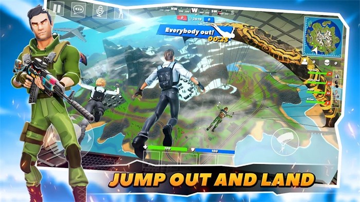 绝地强袭皇家之战v4.80-绝地强袭皇家之战是一款紧张刺激的动作射击类游戏