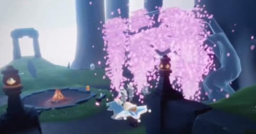 光遇花憩节紫藤花斗篷在哪里换 获取方法介绍