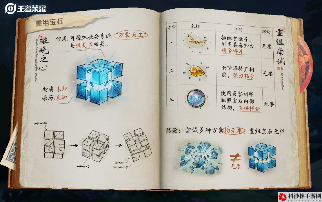 王者荣耀重组宝石尝试方案有哪些？重组宝石任务通关步骤攻略[视频][图]