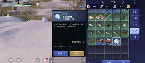 天涯明月刀手游雪莲在哪里？暴风雪天气采集雪莲位置一览[视频][多图]图片2