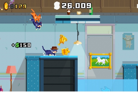 猫咪跑酷v3.47-猫咪跑酷是一款具有丰富挑战的休闲益智类游戏