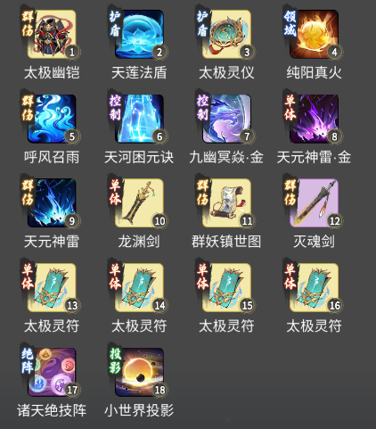 《一念逍遥》仙界神通搭配攻略