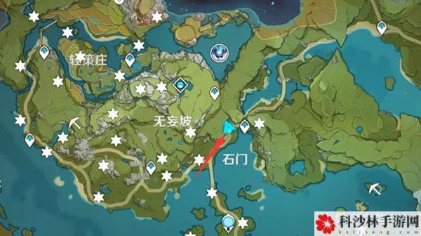 原神10月29日石门商人立本在哪里？百货奇货具体位置介绍[视频][多图]图片2