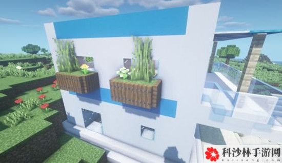 我的世界度假海景房如何建造？制作流程图文介绍[视频][多图]图片11