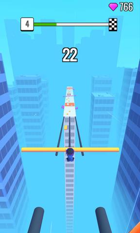 单杠飞人v1.14-单杠飞人玩家需要控制手中的角色在充满障碍的轨道上穿梭