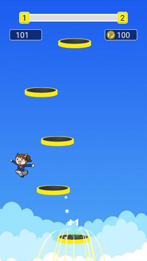 天空女孩v1.97-天空女孩玩家将控制一位可爱的小女孩穿越云端