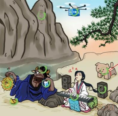 《汉字找茬王》对牛弹琴攻略详解