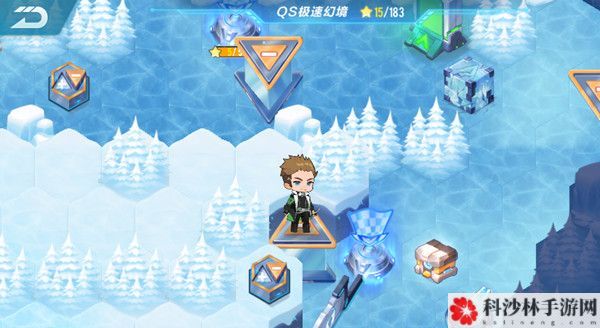 QQ飞车手游S18QS极速幻境攻略大全，北地惊雷1-4章通关路线分享[视频][多图]图片2