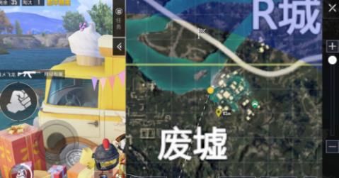 和平精英废墟爱心小岛位置大全 废墟爱心小岛打卡拍照点位置汇总[多图]图片2