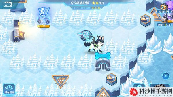 QQ飞车手游S18极速幻境第一天满星通关路线攻略[视频]