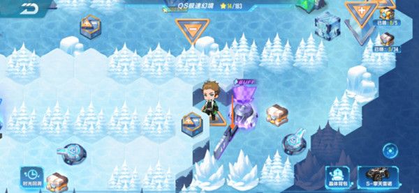 QQ飞车手游S18极速幻境第一天满星通关路线攻略[视频][多图]图片10