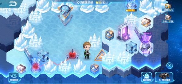 QQ飞车手游S18极速幻境第一天满星通关路线攻略[视频][多图]图片13