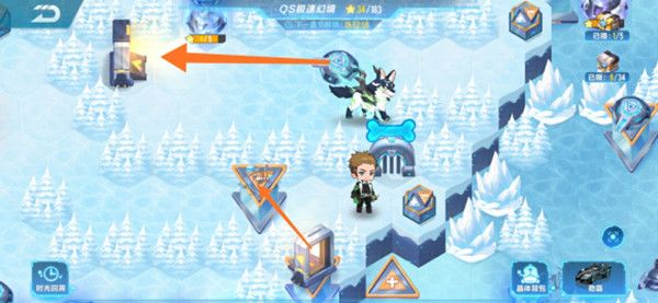 QQ飞车手游S18极速幻境第一天满星通关路线攻略[视频][多图]图片15