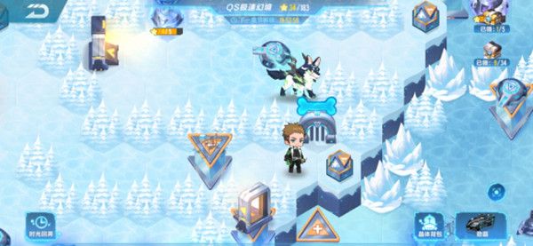 QQ飞车手游S18极速幻境第一天满星通关路线攻略[视频][多图]图片14