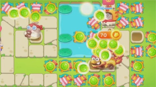 保卫萝卜4夏日垂钓第1关怎么过 满星通关攻略