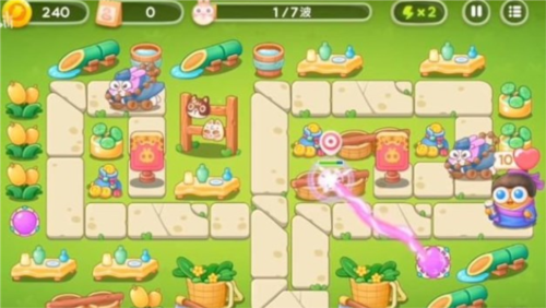 保卫萝卜4夏日垂钓第2关怎么过 满星通关攻略