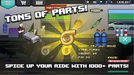 pixel car racer游戏下载-pixel car racer最新版手游 1.2.3