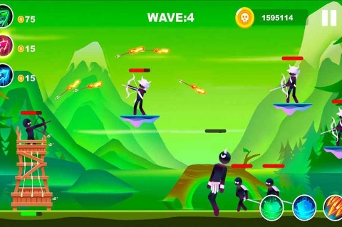 弓手对决v5.25-弓手对决是一款画风精致的飞行射击类游戏