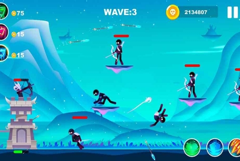 弓手对决v5.25-弓手对决是一款画风精致的飞行射击类游戏