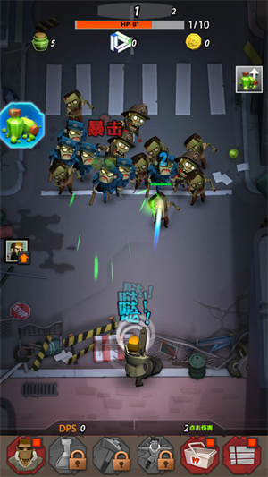 僵尸危城手游v5.18-僵尸危城是一款新颖独特的冒险生存类游戏