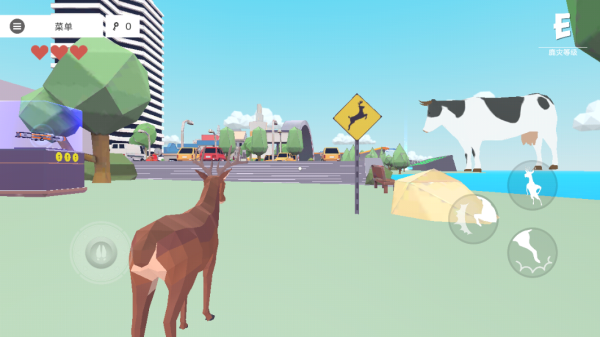 一只普通的鹿v8.91-一只普通的鹿游戏是一款独特的模拟探险游戏