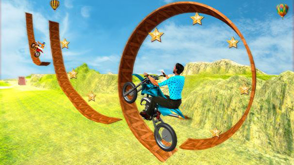 摩托赛车特技大师下载官方版v.2.9.4-摩托赛车特技大师是一款非常刺激的特技赛车闯关游戏
