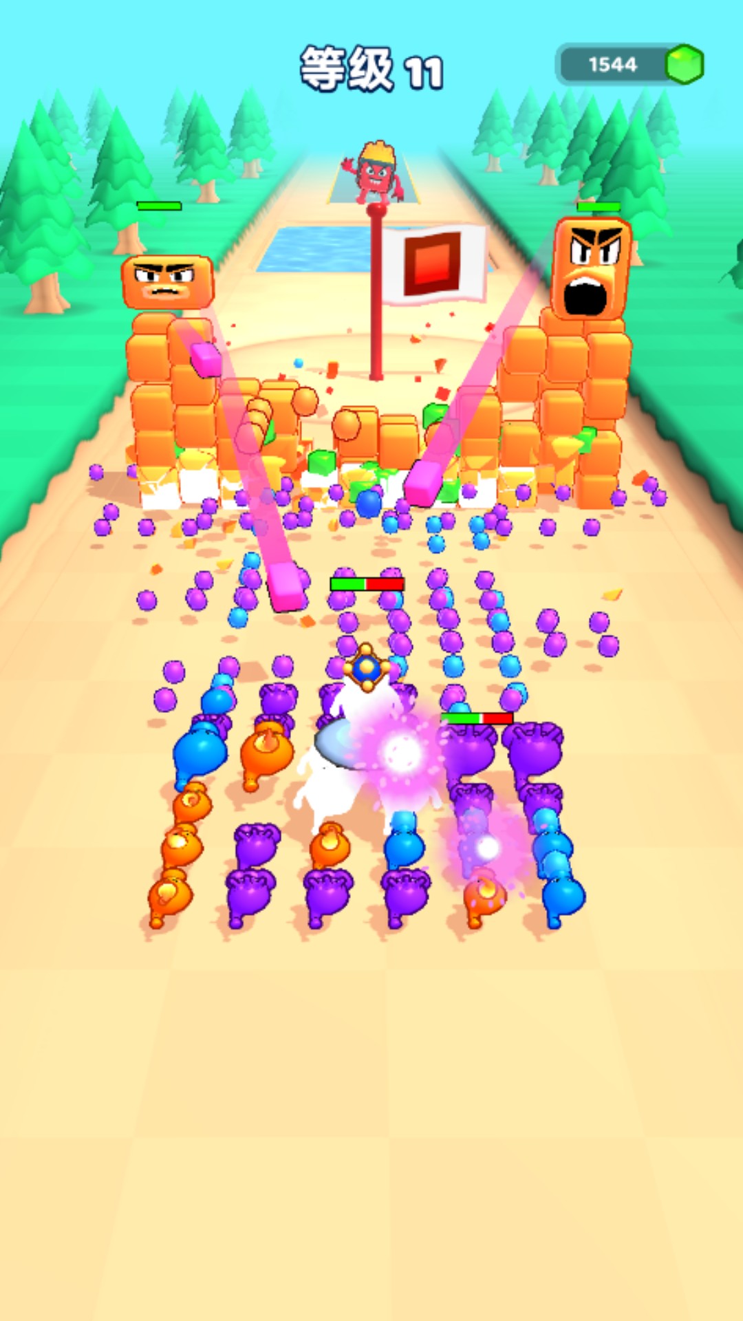 合并升级对决手机版v4.36-合并升级对决手机版是一款极具特色的合成闯关类手机游戏