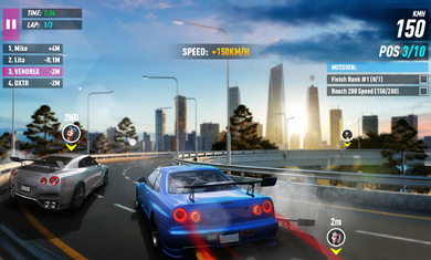 极限氮气竞速最新版v6.71-极限氮气竞速是一款刺激而充满速度感的赛车竞速游戏