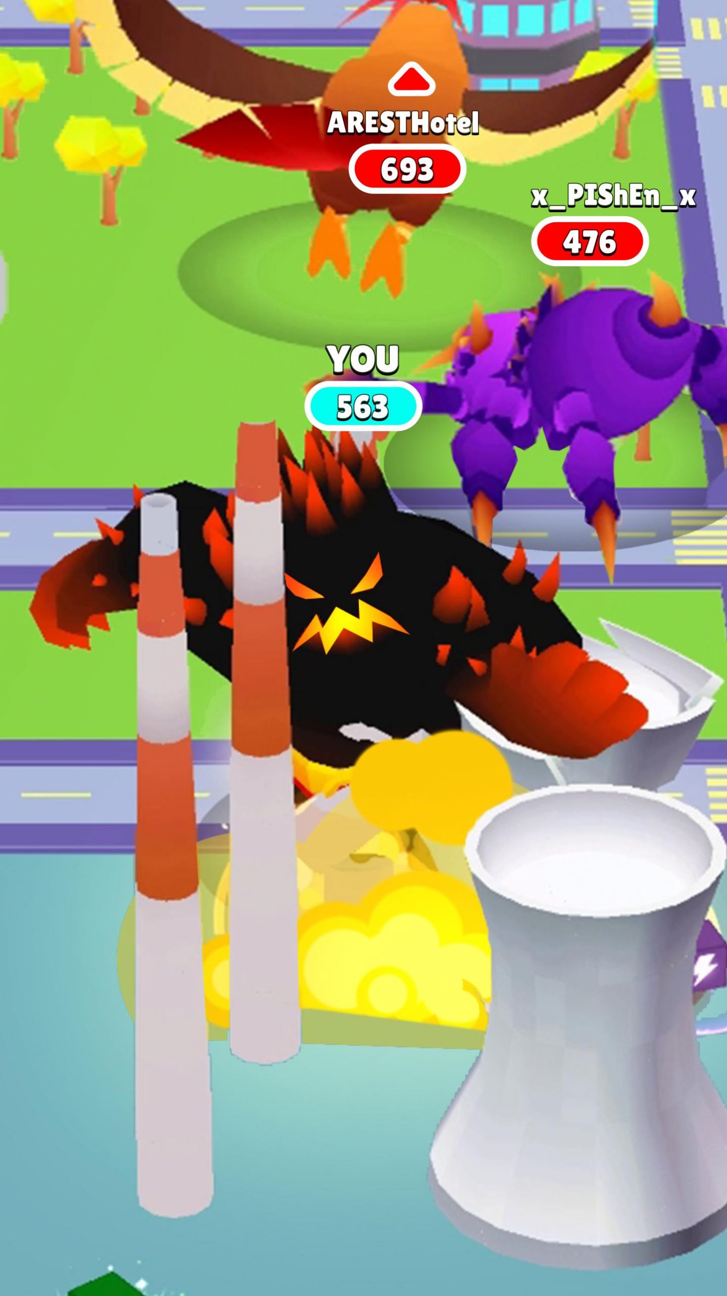 疯狂巨兽进化v9.10-疯狂巨兽进化游戏是一款非常刺激有趣好玩的冒险闯关类动作格斗游戏