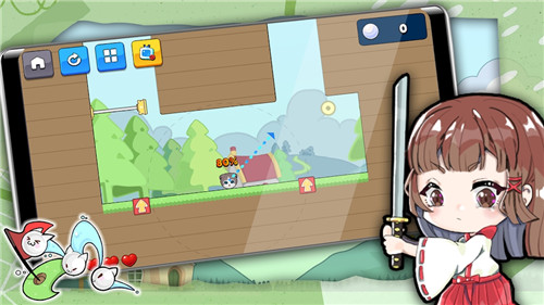 疯狂高尔夫猫手机版v9.54-疯狂高尔夫猫手机版是一款关卡丰富的趣味休闲益智类游戏