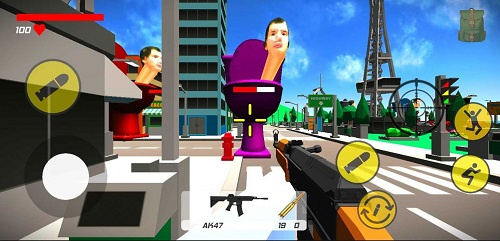 厕所怪物手机版v4.24-厕所怪物手机版是一款非常好玩的射击生存类手机游戏