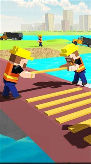 像素桥梁建造师v5.86-像素桥梁建造师游戏是一款超级有趣好玩的休闲益智游戏